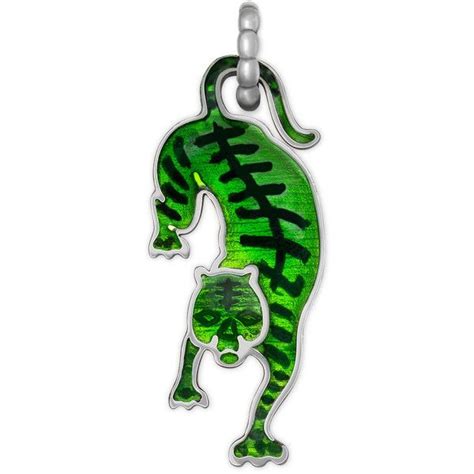 gucci tiger charm green|Gucci tiger logo.